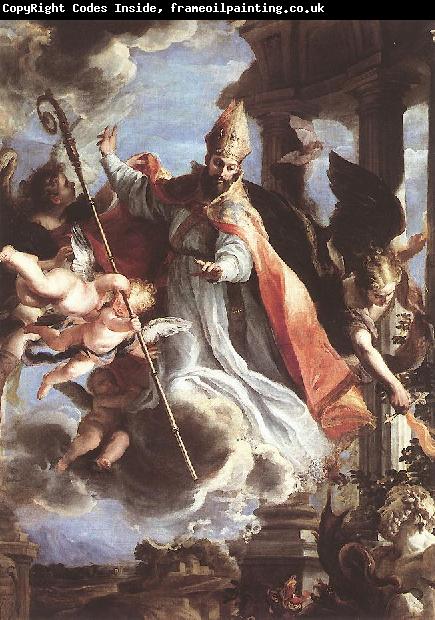 COELLO, Claudio The Triumph of St Augustine df
